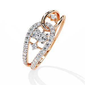 Bague de fiançailles classique à trois pierres en moissanite, taille brillant rond, monture à griffes en argent 925, bijoux pour femme - Product Image 4
