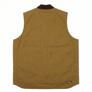 Gilet utilitaire décontracté en toile durable pour hommes |   Vêtements de travail d'extérieur respirants, multi-poches, grande taille, pour la randonnée, la pêche, l'équipement tactique - Product Image 2