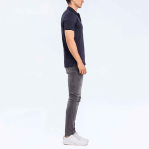 Camiseta polo transpirable de última moda para hombre con manga corta, impresión de logotipo personalizado de alta calidad, material de algodón, camisetas polo para hombre - Product Image 6