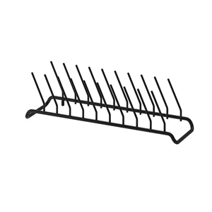 Support de rangement en métal noir pour assiettes, 8 pouces, pour livres et organisateur de rangement - Product Image 6