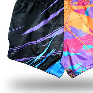 Pantalones Cortos de Muay Thai Ligeros Hechos a Medida, de Secado Rápido, Diseño Deportivo Moderno, Flexible y con Soporte Cómodo - Product Image 5