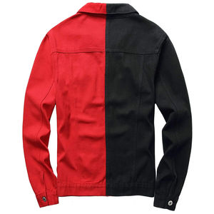 Conjunto de Chaqueta y Pantalones Vaqueros para Hombre, Diseño Estampado Transpirable Estilo Hip Hop, 100% Algodón, Alta Calidad, Personalizable - Product Image 5