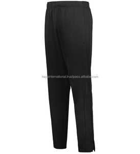 กางเกงวิ่งออกกำลังกายผ้าฝ้ายสีเทาเข้มสำหรับผู้ชายกางเกงออกกำลังกายผ้าฟลีซผสมเส้นด้ายย้อมสีดีไซน์ใหม่ปักลายแบบลำลอง - Product Image 2