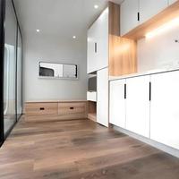 Maison préfabriquée écologique de luxe avec 2 chambres, cuisine, structure en acier, capsule spatiale, pod pour la vente d'hôtels
