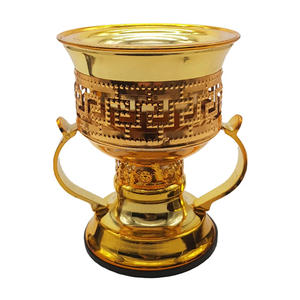 Juego de quemador de incienso Bakhoor de diseño moderno soporte de incienso de cuchara de Metal antiniebla con estilo clásico para la temporada de otoño estilo caliente de Oriente Medio - Product Image 3