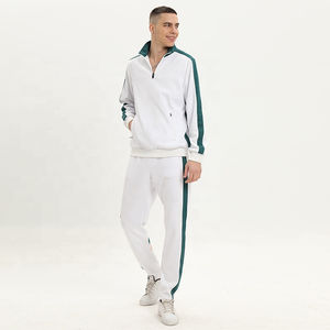 Survêtement d'hiver vintage pour homme, à capuche, uni, avec poches latérales, fermeture à cordon de serrage, coupe ample, respirant, séchage rapide - Product Image 1