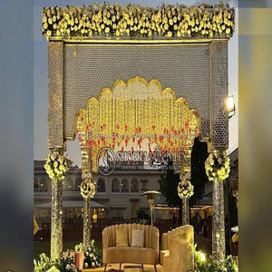 มิเรอร์มันดาปสำหรับตกแต่งงานแต่งงานและงานอีเว้นท์ - Product Image 1