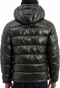 Custom Logo Thermal Puffer Jacket Men Thick Winter <b>Bubble</b> <b>Coat</b> Waterproof Windproof Insulated Outerwear - Product Image 2