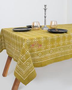 Mantel Rectangular de Algodón de Primera Calidad con Estampado Floral a Mano, para Bodas, Hogar o Fiestas - Product Image 6