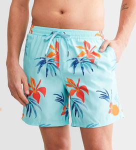 Pantalones Cortos Elásticos Personalizables de Punto Vintage para Hombre, de Alta Demanda, con Estampado por Descarga, Impermeables, Transpirables, de Secado Rápido y Lavables - Product Image 2