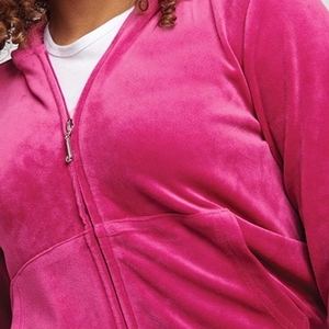 ชุดวอร์มกำมะหยี่คุณภาพสูงสำหรับผู้หญิง เสื้อฮู้ดกำมะหยี่นุ่ม กางเกงจ็อกเกอร์ ชุดแฟชั่นสปอร์ตแวร์ ชุดลำลองใส่สบาย - Product Image 3