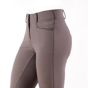 High Quality 4-way Stretch Horse Riding Breeches Leggings <b>Tights</b> Equestrian Wear Pants on Technical Fabric with Soft Feel - Product Image 3