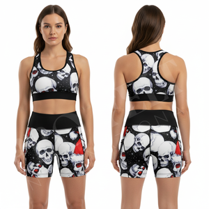 Shorts de sport à séchage rapide, respirants, couleur unie, imprimés sur mesure par sublimation, tissu extensible compressif, OEM ODM - Product Image 3