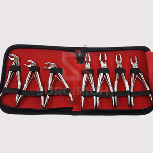 Juego de 7 Piezas de Instrumentos Manuales de Acero Inoxidable para Extracción Dental Pediátrica, Pinzas de Extracción, Extracción de Dientes, Certificado MOL - Product Image 5