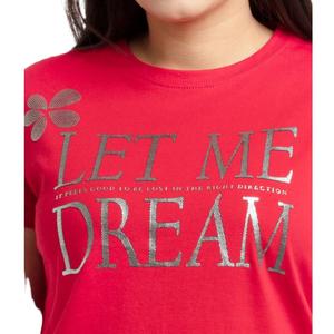 Camiseta de Lona para Mujer, de Alta Calidad, Elegante y Cómoda, Corte Ajustado, Diseño Personalizado, Cuello Redondo, Estampados Vibrantes, Colores Casuales - Product Image 3