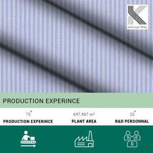 Tela de Camisa 100% Algodón Teñida en Hilo de Fábrica, Tejido de Rayas Verticales, Tela de Verano para Camisas - Product Image 5