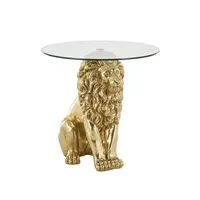 Ensemble de table basse moderne avec plateau en bois et support en acier inoxydable à double pied, détails artistiques, design compact, résistant aux intempéries