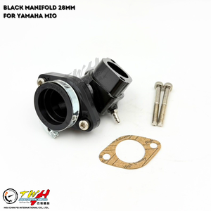 Pièces de moto de course TWH MIO 28 mm noires pour YAMAHA - Product Image 1