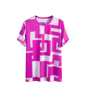 Camiseta Casual Holgada de Manga Corta con Cuello Redondo para Hombre, Diseño Moderno, Transpirable, de Algodón, Precio Económico, Superventas en Pakistán - Product Image 6