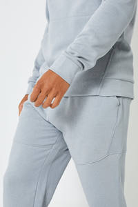 Sudaderas con capucha de algodón de alta calidad para hombre, pantalones de chándal a granel y conjunto de impresión esencial en blanco personalizada - Product Image 3