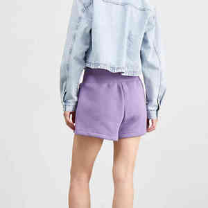 กางเกงขาสั้นผู้หญิงดีไซน์สุดฮอตสำหรับฤดูร้อน ผ้าฝ้าย 100% เอวยางยืดสูง แฟชั่นสตรีทแวร์ รุ่น BY BS 2026 - Product Image 4