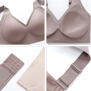 Soutien-gorge de sport pour femme, très vendu, avec logo personnalisé, 100 % polyester/spandex, respirant - Product Image 6