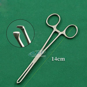 Pinces à tissus Allis en acier inoxydable chirurgical, instrument médical, pinces à tissus Allis, instrument chirurgical hospitalier - Product Image 4