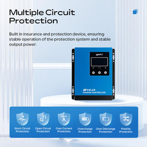 GT <span class=keywords><strong>Solar</strong></span> Contrôleur de <span class=keywords><strong>charge</strong></span> solaire MPPT <span class=keywords><strong>60A</strong></span> Système domestique avec écran LCD 12V/24V/36V/<span class=keywords><strong>48V</strong></span> AUTO pour usage domestique Entrée PV maximale 150V - Product Image 2