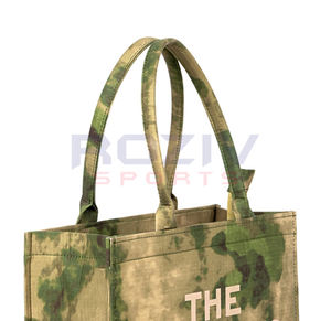 New Arrival Stylish Eco-friendly 100% Cotton <b>Canvas</b> Tote <b>Bag</b> Custom Printed Soft Durable <b>Drawstring</b> Closure Outdoor Use for - Product Image 6