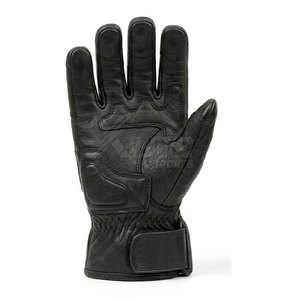 Gants de moto en cuir de qualité supérieure, confortables, respirants, avec poignées antidérapantes, étanches, support de sécurité, sangle de poignet réglable, anti-choc - Product Image 2
