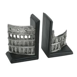 Premium Handmade Metal Bookend Set Luxury Modern Decorative Bookshelf Holder modern polished sculpture Zahid Exports - Product Image 3