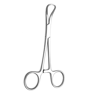 Pince à serviette manuelle en acier inoxydable, forceps chirurgical ergonomique, pinces à serviette pour salle d'opération, certifiées CE - Product Image 1
