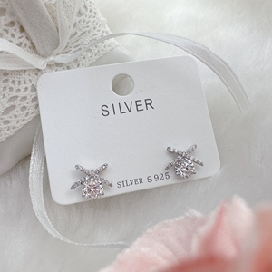 ต่างหู Moissanite ต่างหูหรูหรา - Product Image 1