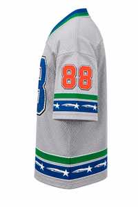 Maillot de hockey sur glace pour homme 88, imprimé par transfert thermique, col rond en maille, sans manches, respirant, séchage rapide, vêtements de sport d'été pour adolescents - Product Image 3