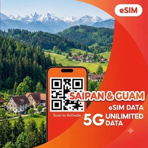 Saipan Guam eSIM Data Plan for Travelers from Vietnam Instant QR Code Activation, Reliable Roaming Internet by NionAir - Product Image 1