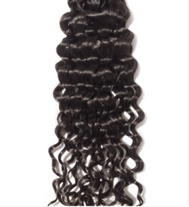 Extensions de cheveux humains 100% naturels, bouclés noirs - Product Image 3