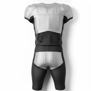 Uniformes de Fútbol Americano Blancos al por Mayor, Pedido al por Mayor, Conjunto de Camisetas de Práctica Sublimadas de Secado Rápido, Fabricante de Ropa Deportiva Profesional - Product Image 3