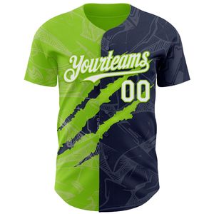 Maillot de baseball antibactérien en coton biologique 100 % de haute qualité, imprimé sérigraphié, avec nom d'équipe personnalisé, col en V entièrement boutonné, sangle en T - Product Image 6
