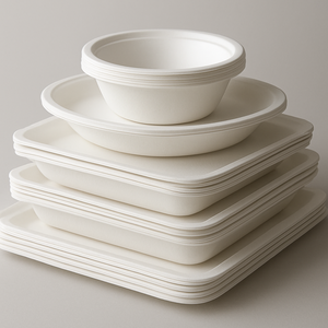 Papier gaufré écologique biodégradable de qualité alimentaire KR Stiffone pour contenants alimentaires jetables, haute rigidité, ISO - Product Image 3