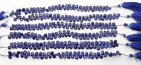 AAA Natürliche Facettierte Birnenförmige Lapis Lazuli Perlen 5,5x7,5 MM Facettierte Lapis Edelsteinperlen 8 Zoll Birnenförmige Lapis Lazuli Perlen