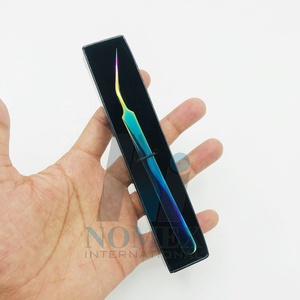 Sharp Mega Volume Eyelash Tweezers Stainless Steel A+ Quality Tweezers for <b>Lash</b> <b>Lifting</b> in Custom Color and Custom Logo - Product Image 3