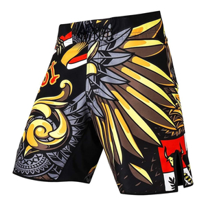 Pantalones cortos de Muay Thai para hombre, informales, antiarrugas, hechos a medida, económicos, transpirables, con los mejores diseños y el mejor tejido. - Product Image 4