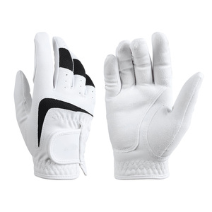 Gant de golf personnalisé en cuir véritable de haute qualité, respirant, léger, résistant aux intempéries, avec sangle de poignet réglable, pour hommes - Product Image 2
