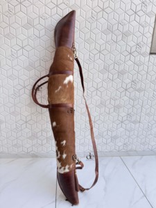 Última Llegada 2026 Bolso de Cuero de Vaca para Rifle, Bolsos Casuales Elegantes y Ligeros con Correa Cruzada, Cierre de Cremallera Clásico Unisex - Product Image 3