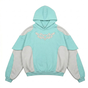 เสื้อฮู้ดดี้โอเวอร์ไซส์ผ้าฝ้ายคุณภาพสูง 100% สำหรับฤดูหนาว สวมใส่สบาย น้ำหนักเบา รับสกรีนโลโก้ ราคาดีที่สุด ผลิตในปากีสถาน - Product Image 5