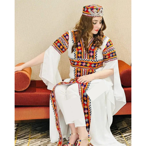 Afghan Kuchi Tribal Women Dresses High Quality Women's <b>Wedding</b> Bridal Dress Lace Decoration Women's Clothing Afghani Dress - Product Image 2
