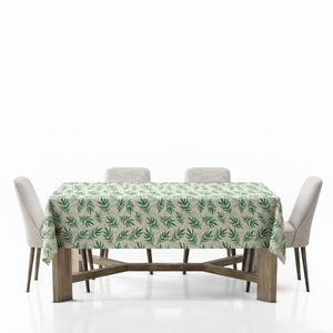 Textured Cotton <b>Table</b> <b>Cloth</b> Elegant & Functional <b>Table</b> Cover for Homes Restaurants & Festive Events - Product Image 3
