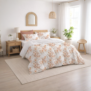 Ensemble de housse de couette en coton, housse de couette texturée avec taies d'oreiller décoratives pour la décoration de la chambre - Product Image 3