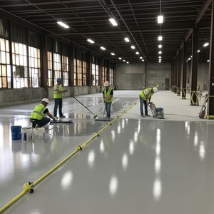Service clé en main de pose et application de revêtements de sol époxy industriels – Fournisseur et entrepreneur en revêtements de sol époxy pour usines et entrepôts - Product Image 5