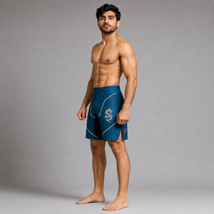 Shorts de MMA performants offrant un confort premium, une mobilité flexible et une durabilité fiable pour une pratique intense des arts martiaux. - Product Image 3